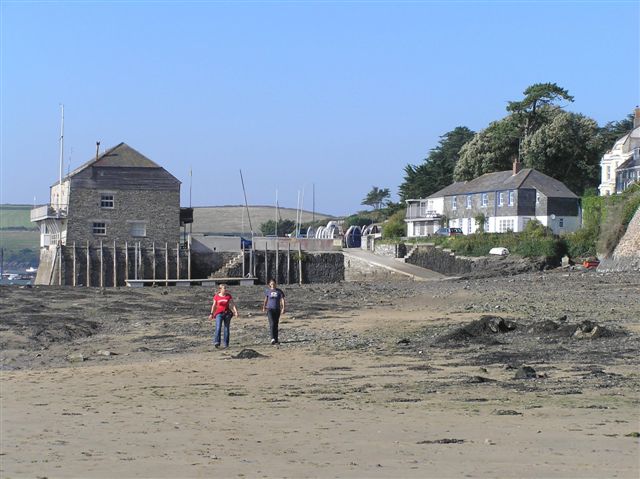Rock sailing club, the center of focus of the village.